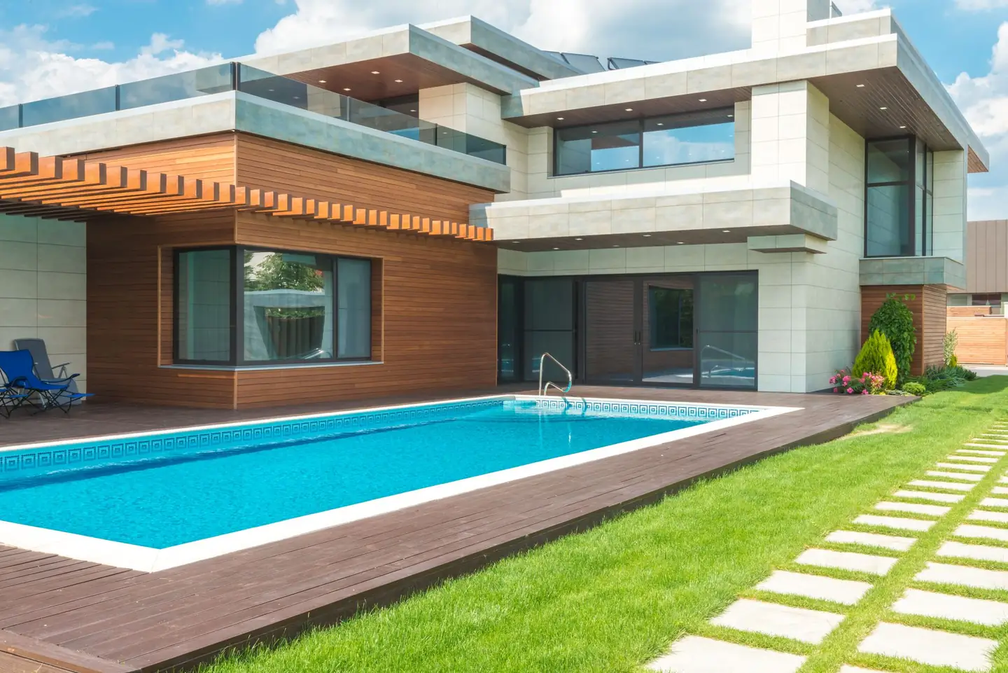 Swimming pool built in MacQuarie Links, NSW